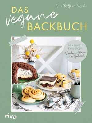 cover image of Das vegane Backbuch